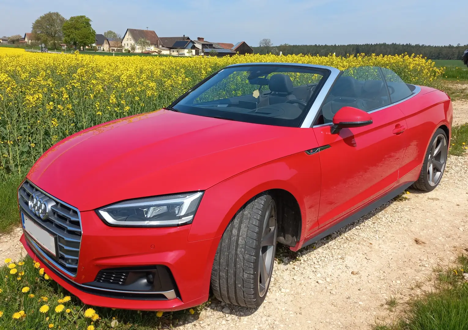 Audi A5 A5 Cabrio 3,0 TDI sport quattro tiptronic sport Rot - 2