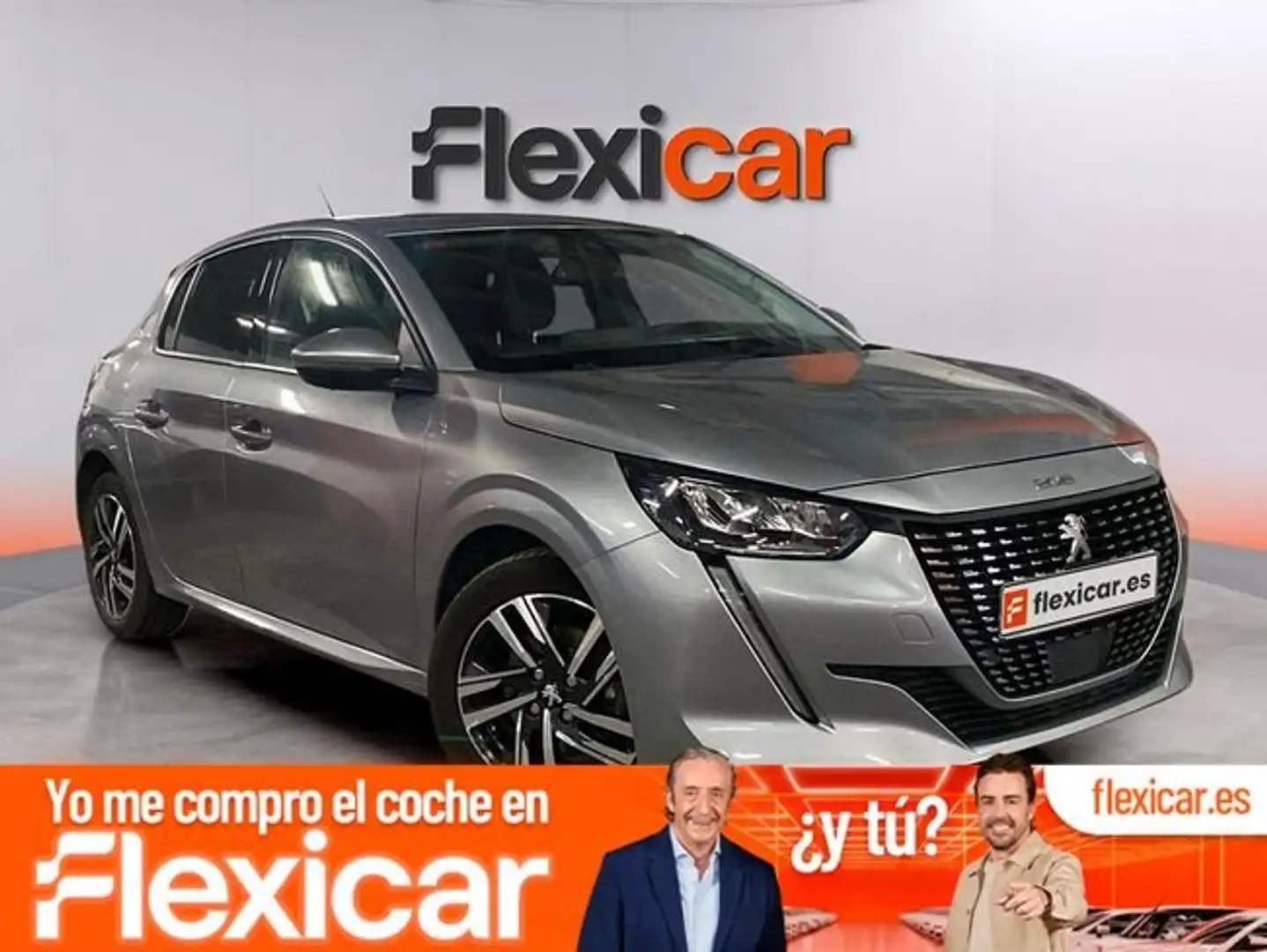 Peugeot 208 1.2 Puretech S&S Allure Pack EAT8 130 Gris - 1