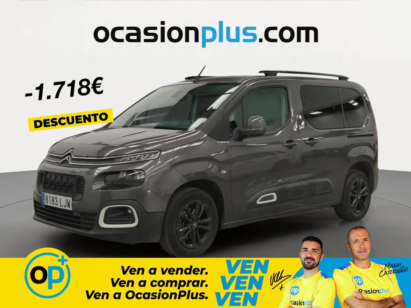 Citroen Berlingo BlueHDi S&S Talla M 100 años 100 Gris - 1