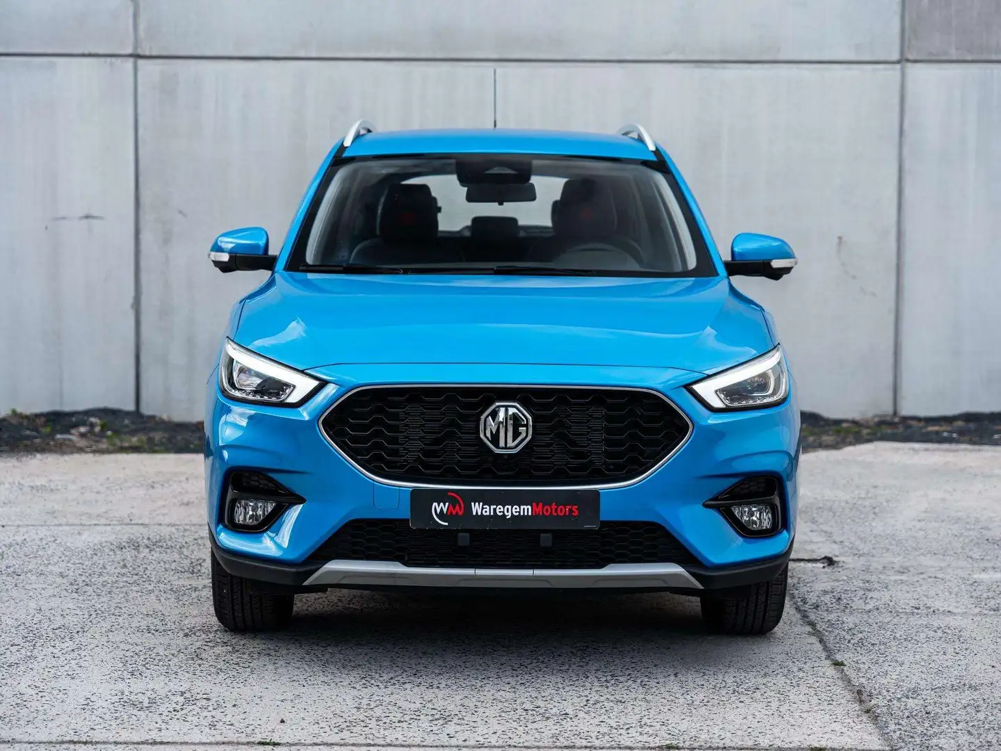 MG ZS ICE 1.5VTI-Luxury-18km 360-Cruise-Airco-Leder Bleu - 2