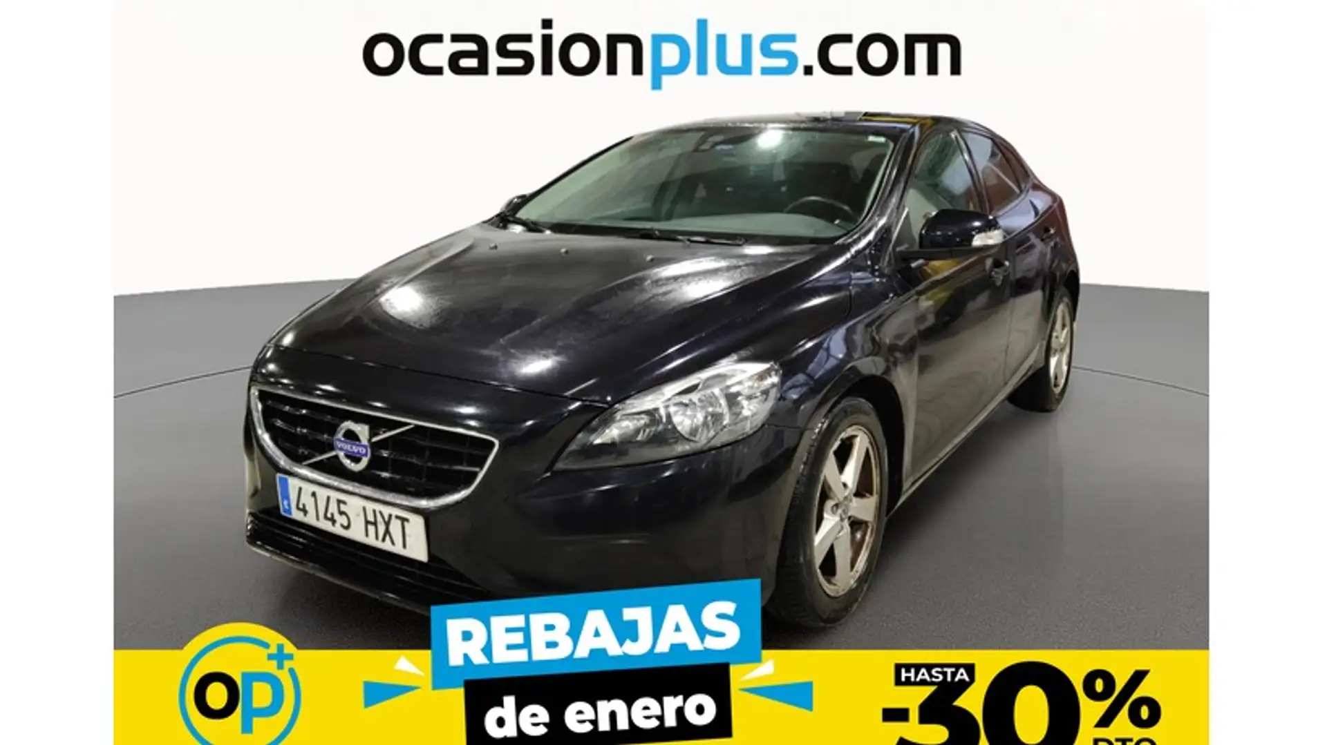 Volvo V40 D2 Kinetic 115 Noir - 1