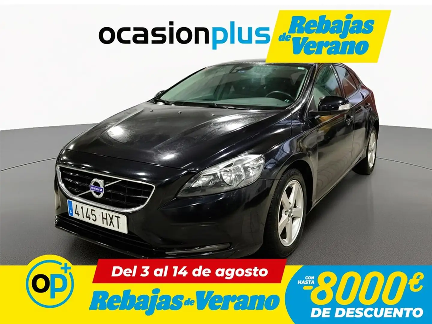 Volvo V40 D2 Kinetic 115 Negro - 1