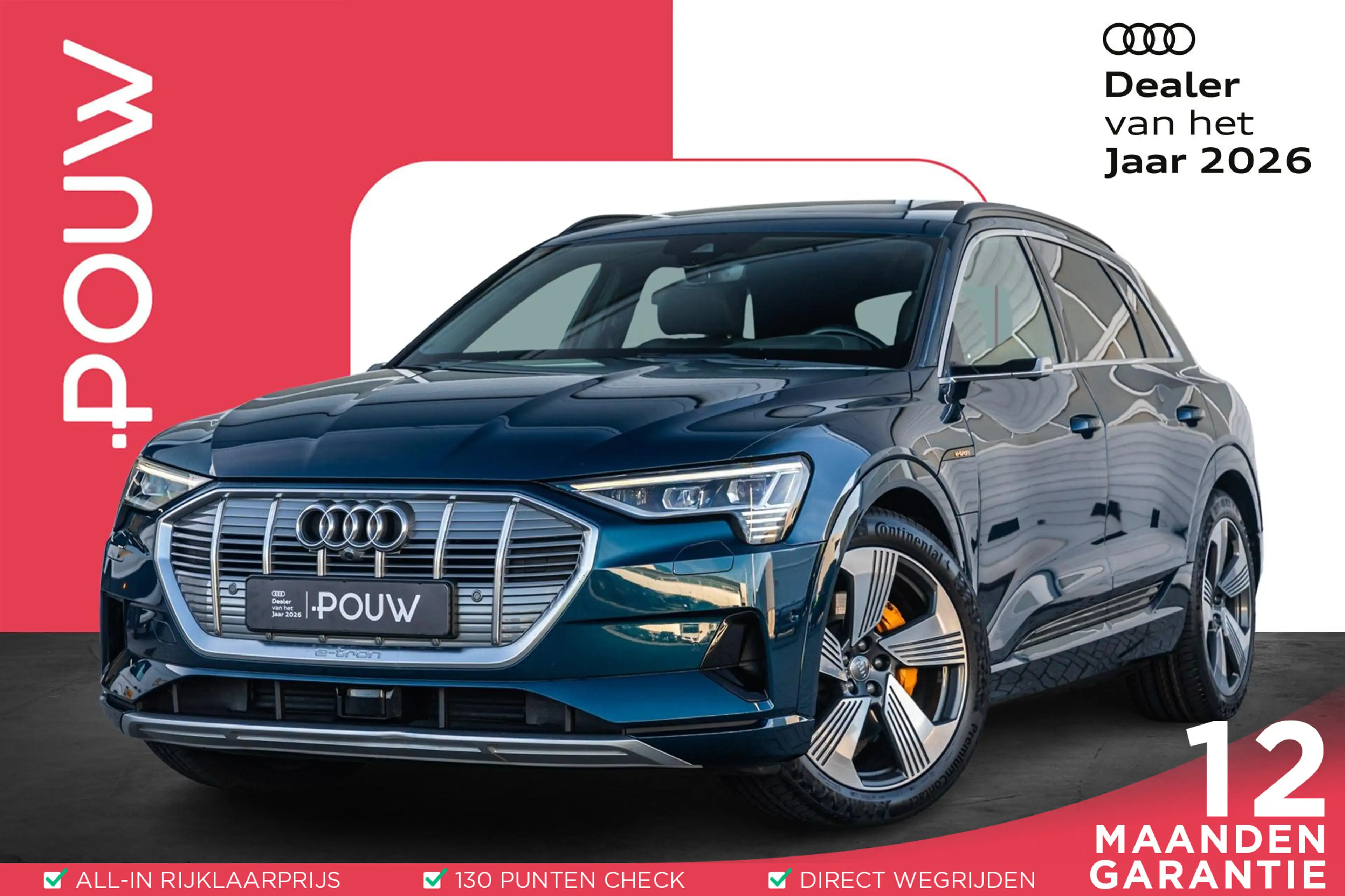 Audi e-tron 55 408pk quattro Advanced Plus 95 kWh | Trekhaak |