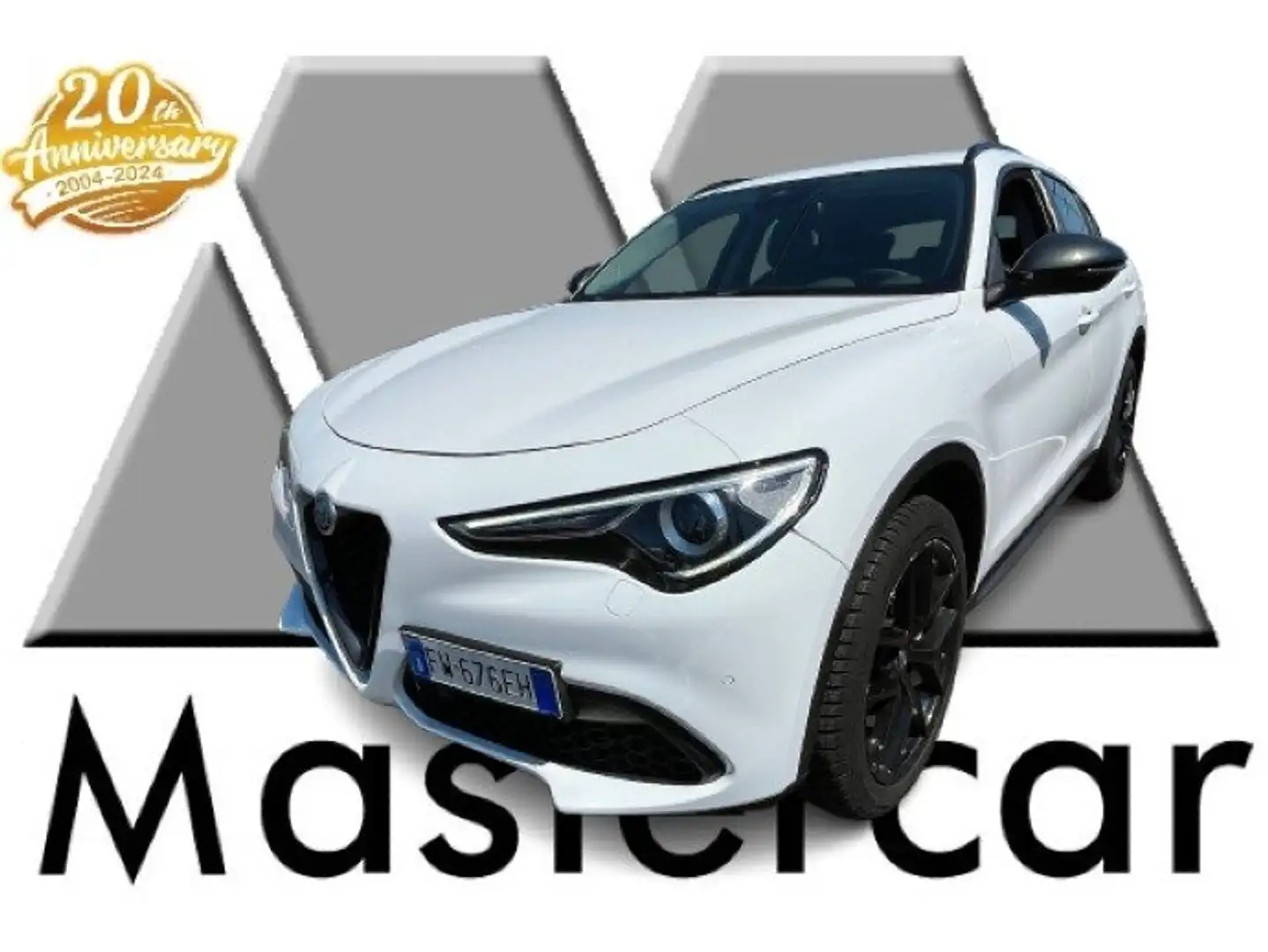 Alfa Romeo Stelvio 2.2 t B-Tech Q4 210cv auto 20" - FW676EH Alb - 1