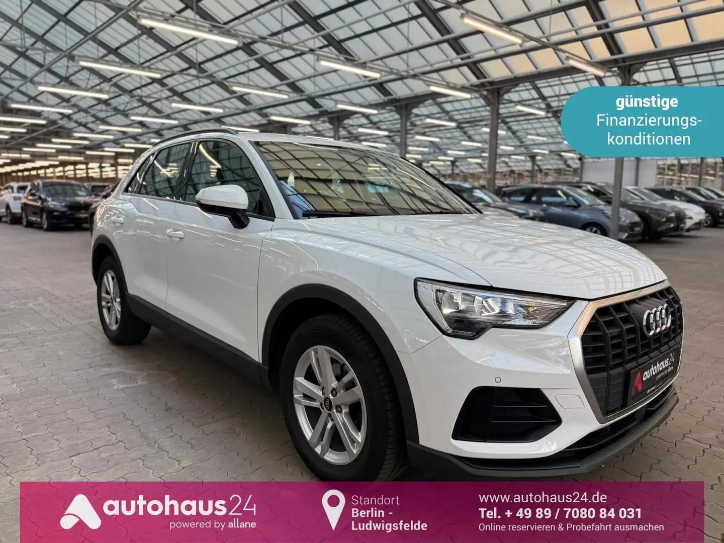 Audi Q3 35 2.0 TDI quattro LED|Navi|ParkPilot|Sitzhz Weiß - 1