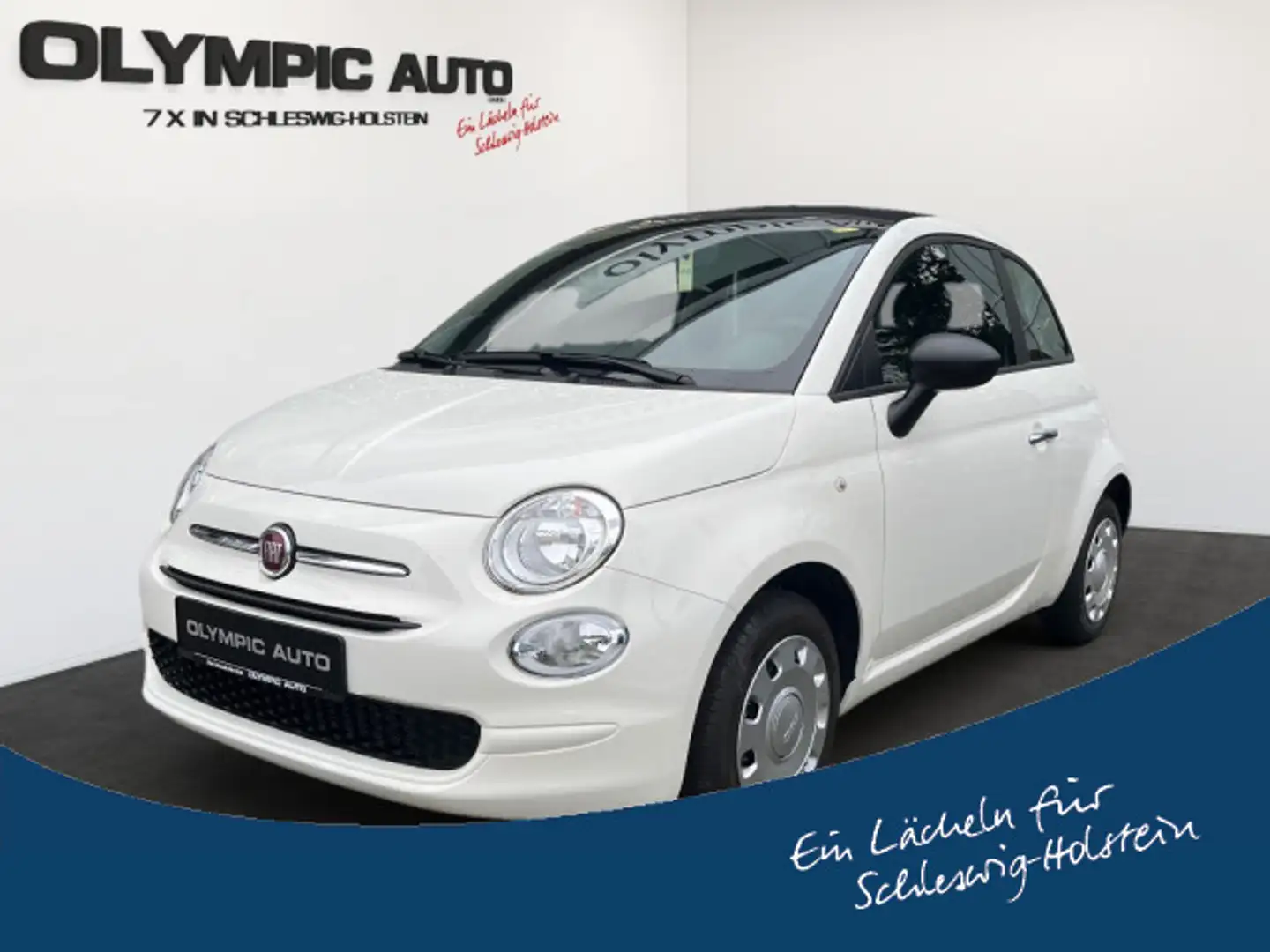 Fiat 500C MY24 1.0 GSE Hybrid 51 kW (70 PS) Weiß - 1