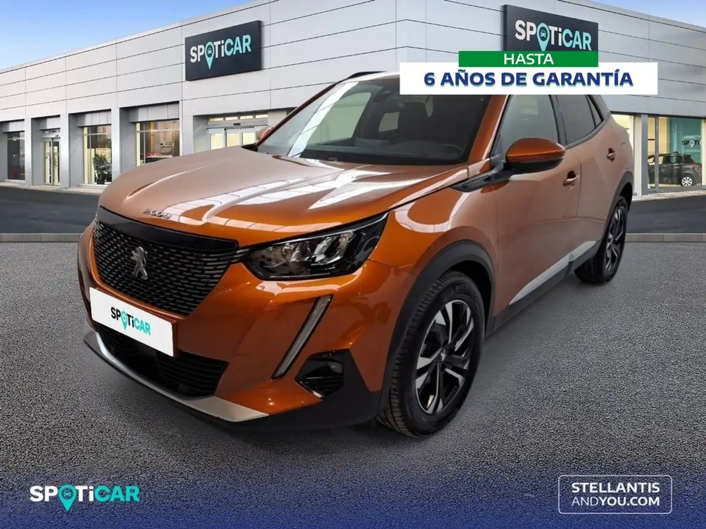 Peugeot 2008 1.2 PureTech S&S Allure Pack 100 Orange - 1