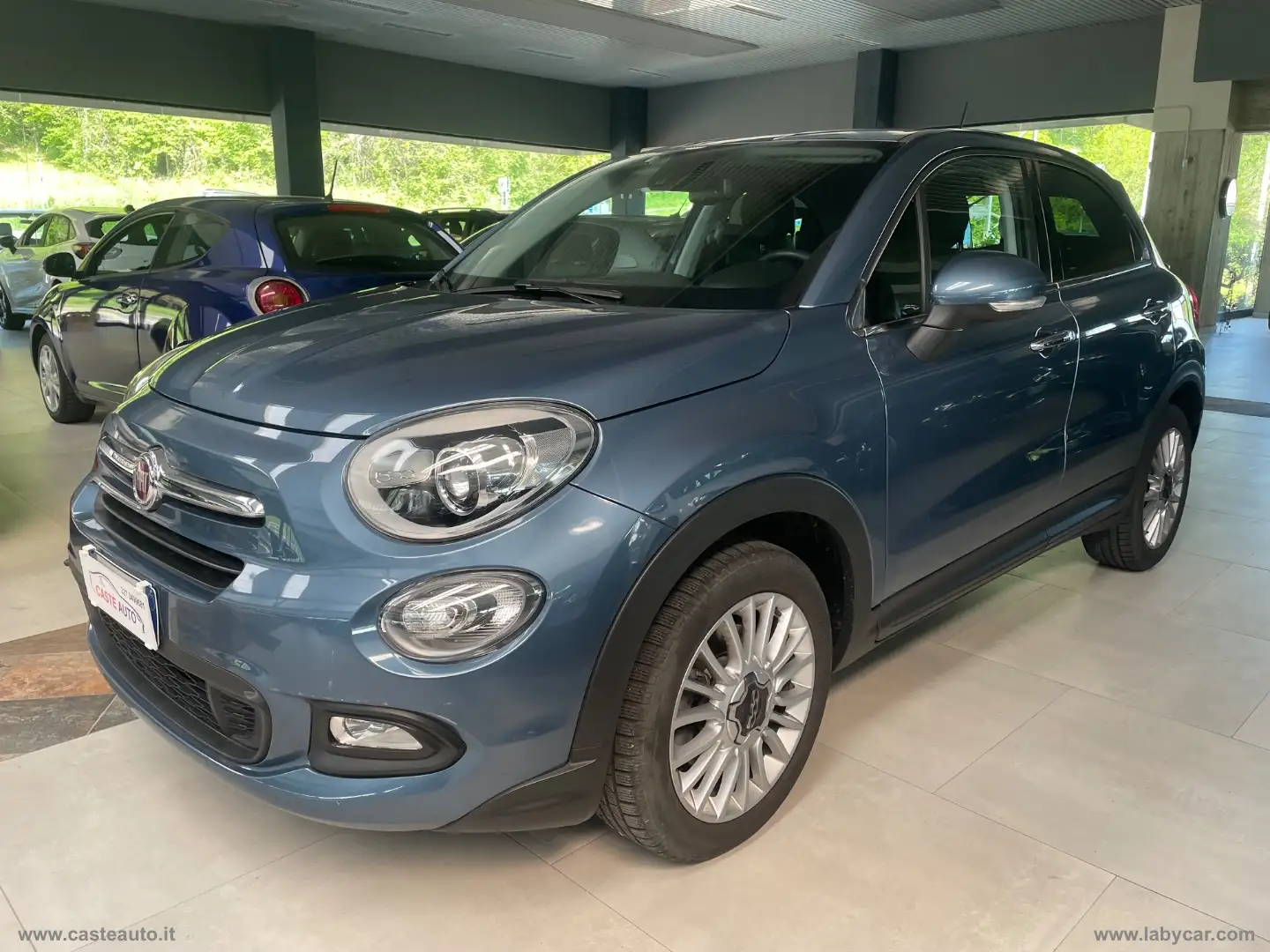 Fiat 500X 1.3 M.Jet 95 CV Lounge NEOPATENTATI Bleu - 1