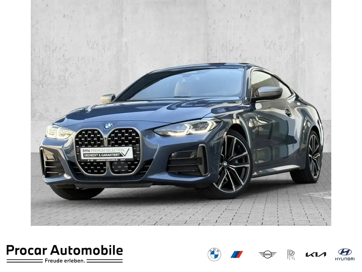 BMW 440 M440i xDrive Laser DA Prof PA+ Glasd HuD H/K 19" Blau - 1