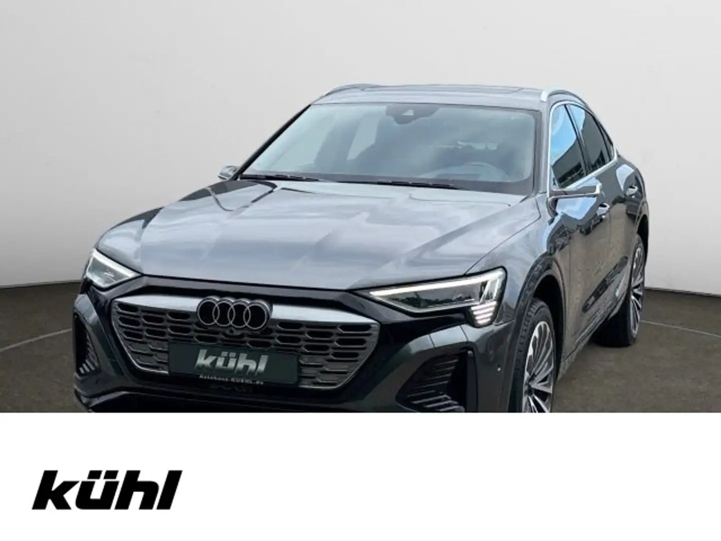 Audi Q8 e-tron 55 quattro S line Digitale M Grijs - 1
