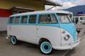 Volkswagen T2 T1 Fensterbus Blau - thumbnail 7