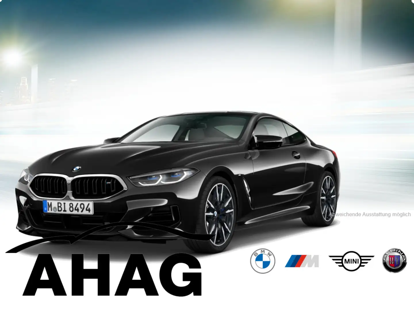 BMW M850 i xDrive Coupe Innovationsp. Komfortzugang Noir - 2