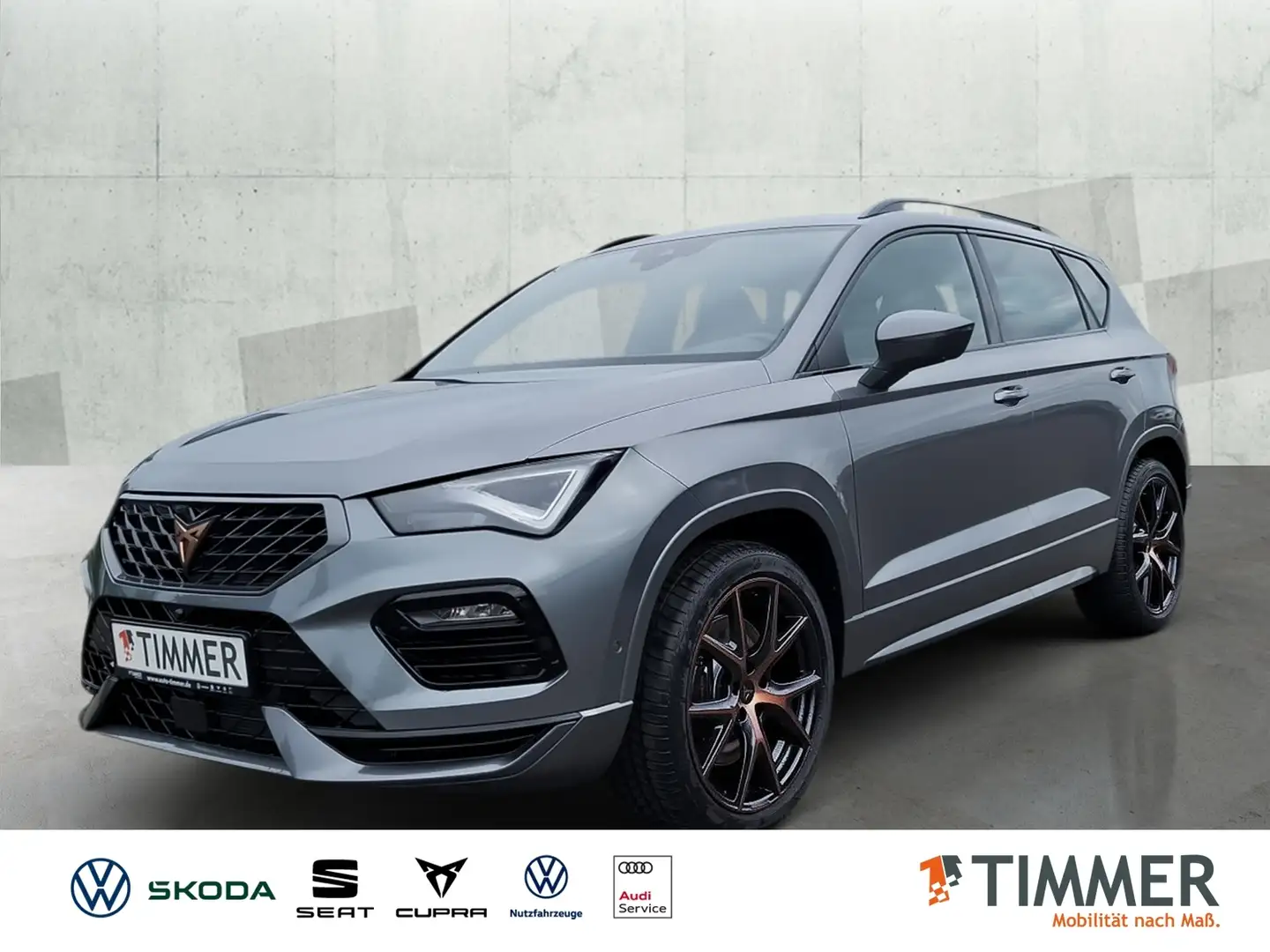 CUPRA Ateca VZ 2.0TSI 221kW (300 PS) *DSG*4Drive*AHK*360°*Tra Grau - 1
