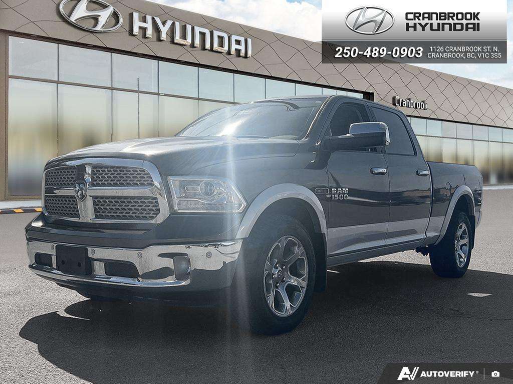 Gray 2018 RAM 1500 Pickup Truck Four-Wheel Drive 8-Speed Automatic