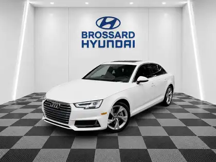 White 2019 Audi A4 Sedan Automatic