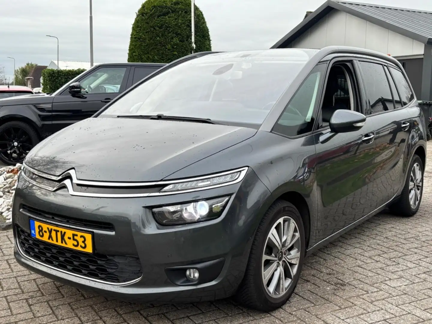 Citroen Grand C4 Picasso 1.6 Benzine 7-Persoons 2014 Trekhaak Leer Grijs - 1