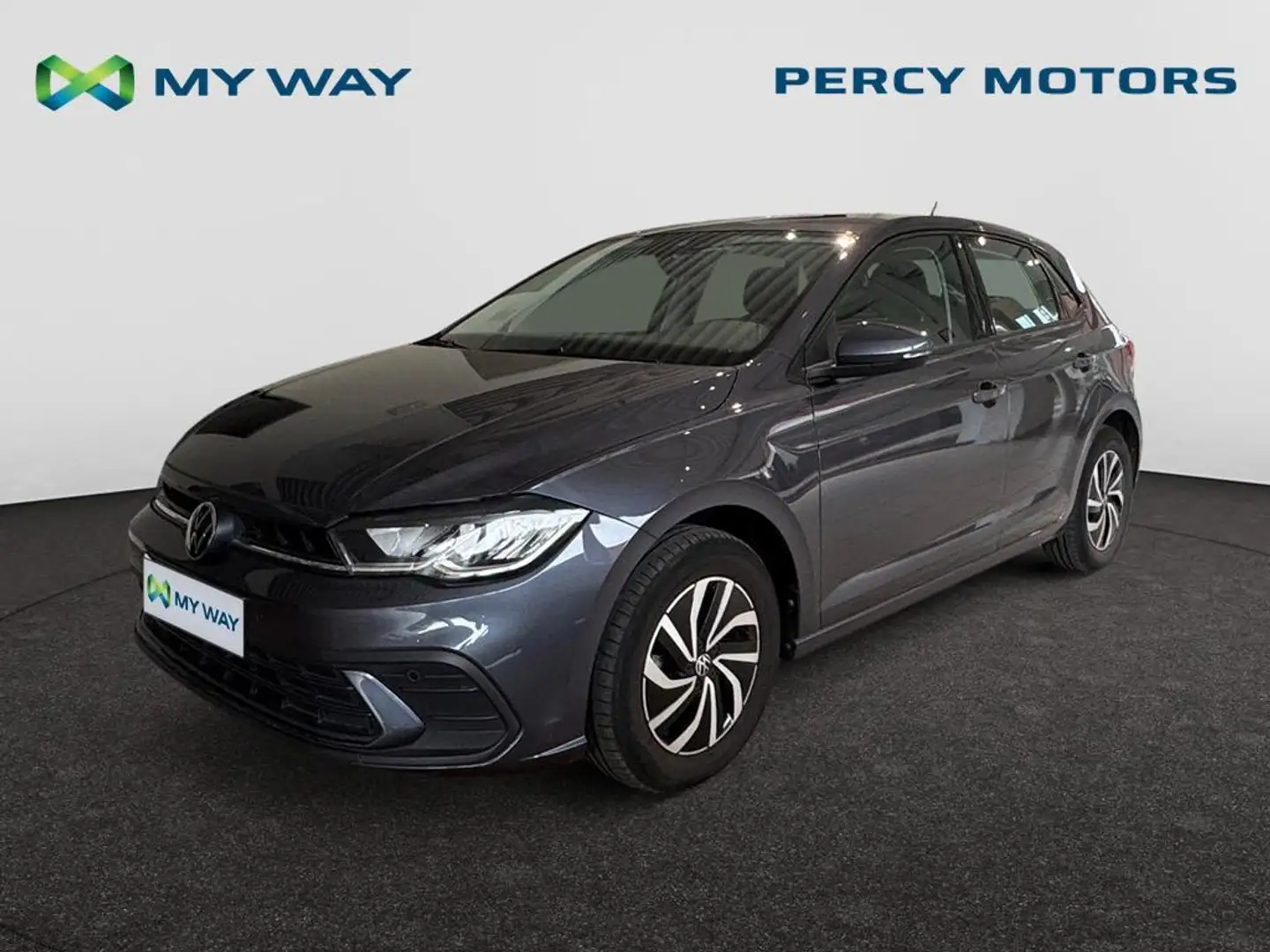 Volkswagen Polo Polo Life Business 1.0 TSI OPF 70 kW (95 ch) 5 vitesses manuel Gris - 1