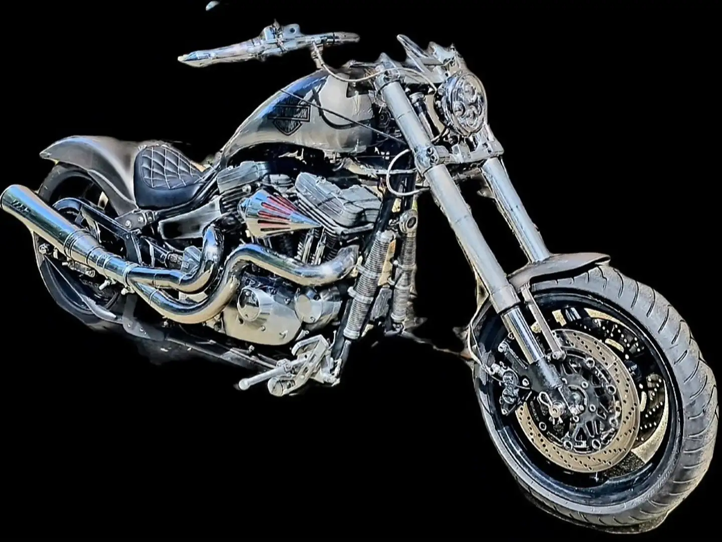 Harley-Davidson 1200 Custom Šedá - 1