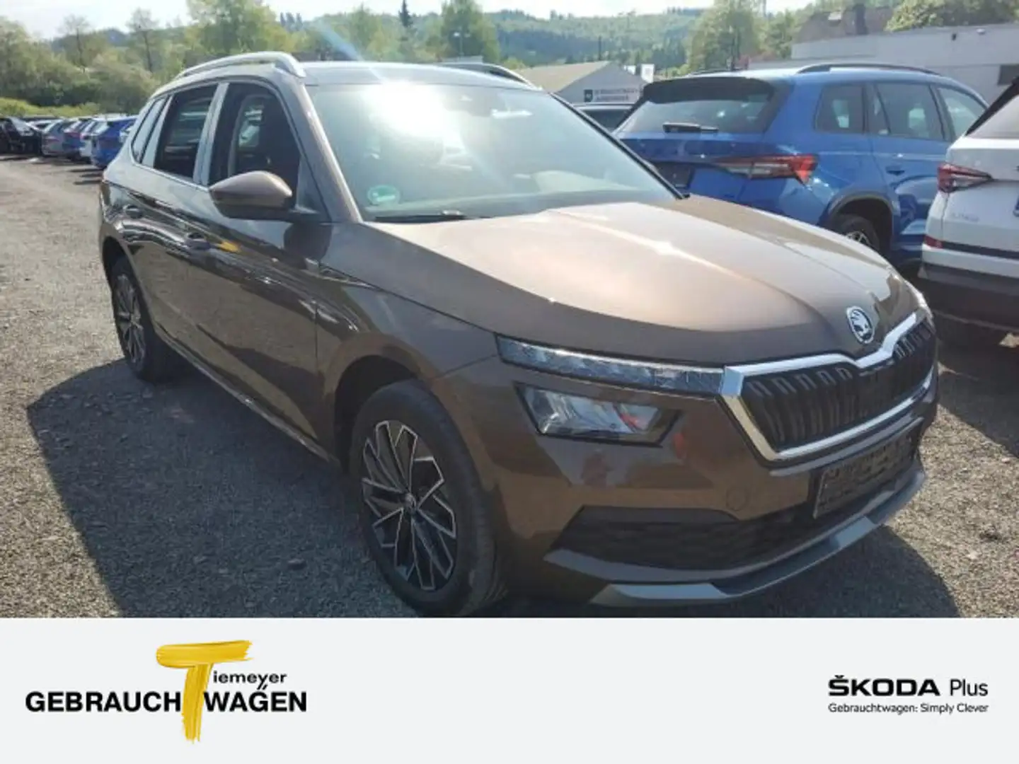 Skoda Kamiq 1.0 TSI DSG AMBITION LED PANORAMA LM17 Brązowy - 1