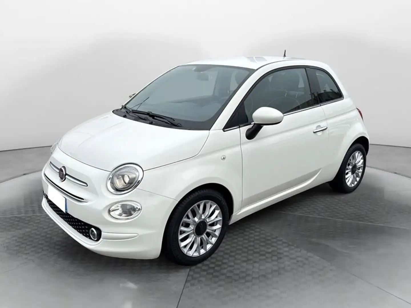 Fiat 500 0.9 TwinAir Turbo 85 CV Lounge Blanc - 1