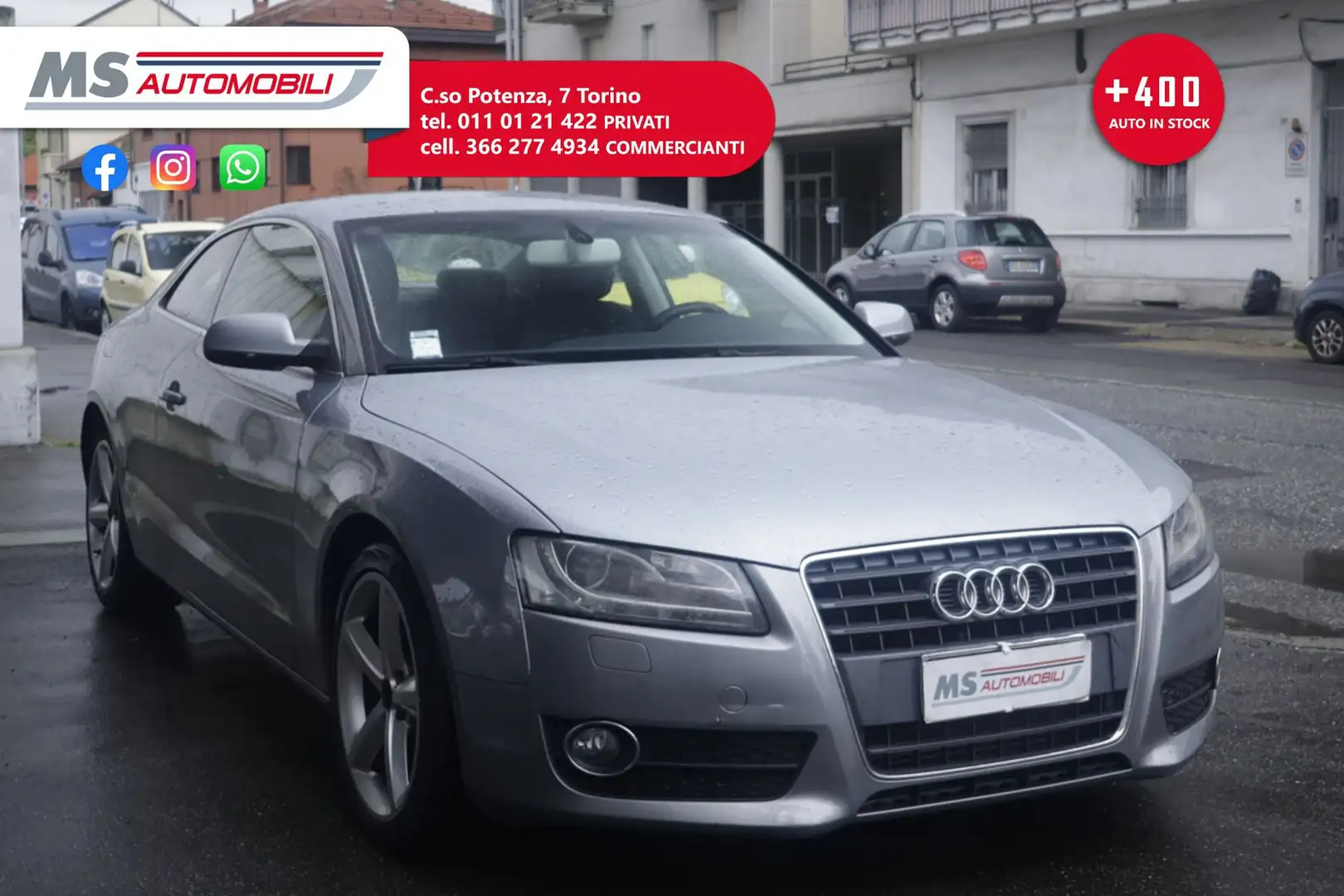 Audi A5 Audi A5 2.7 V6 TDI F.AP. multitronic Ambition 190 Gri - 1