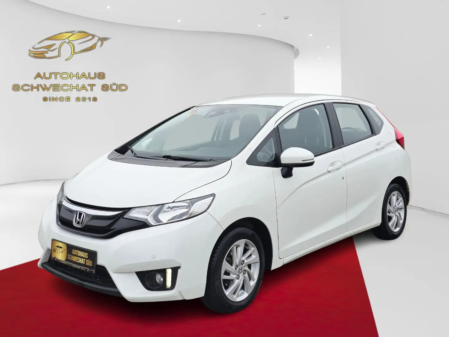 Honda Jazz 1,3i-VTEC Comfort // PICKERL+SERVICE NEU // Weiß - 1