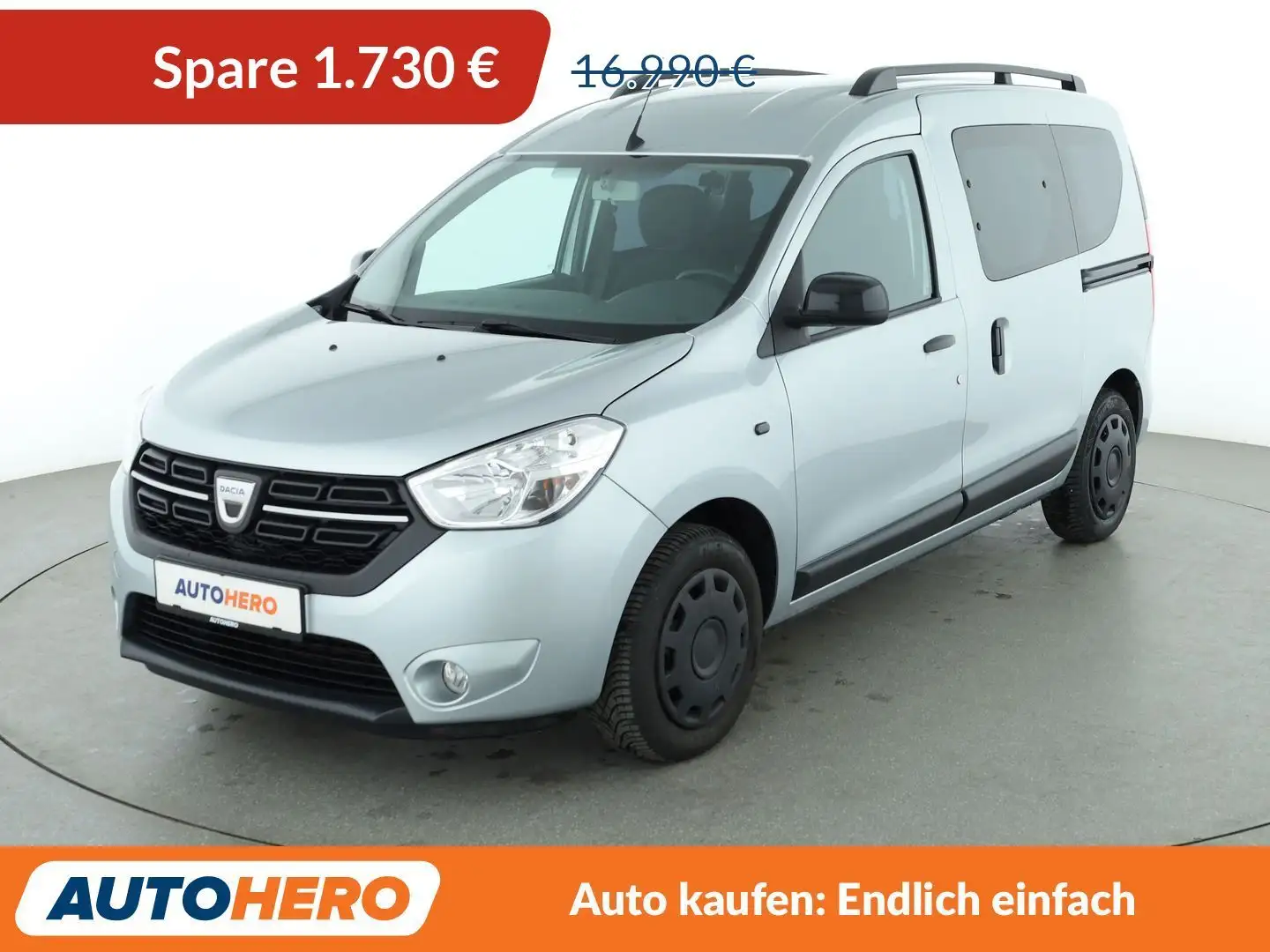 Dacia Dokker 1.3 TCe Comfort*NAVI*CAM*PDC*SHZ*KLIMA* Grau - 1