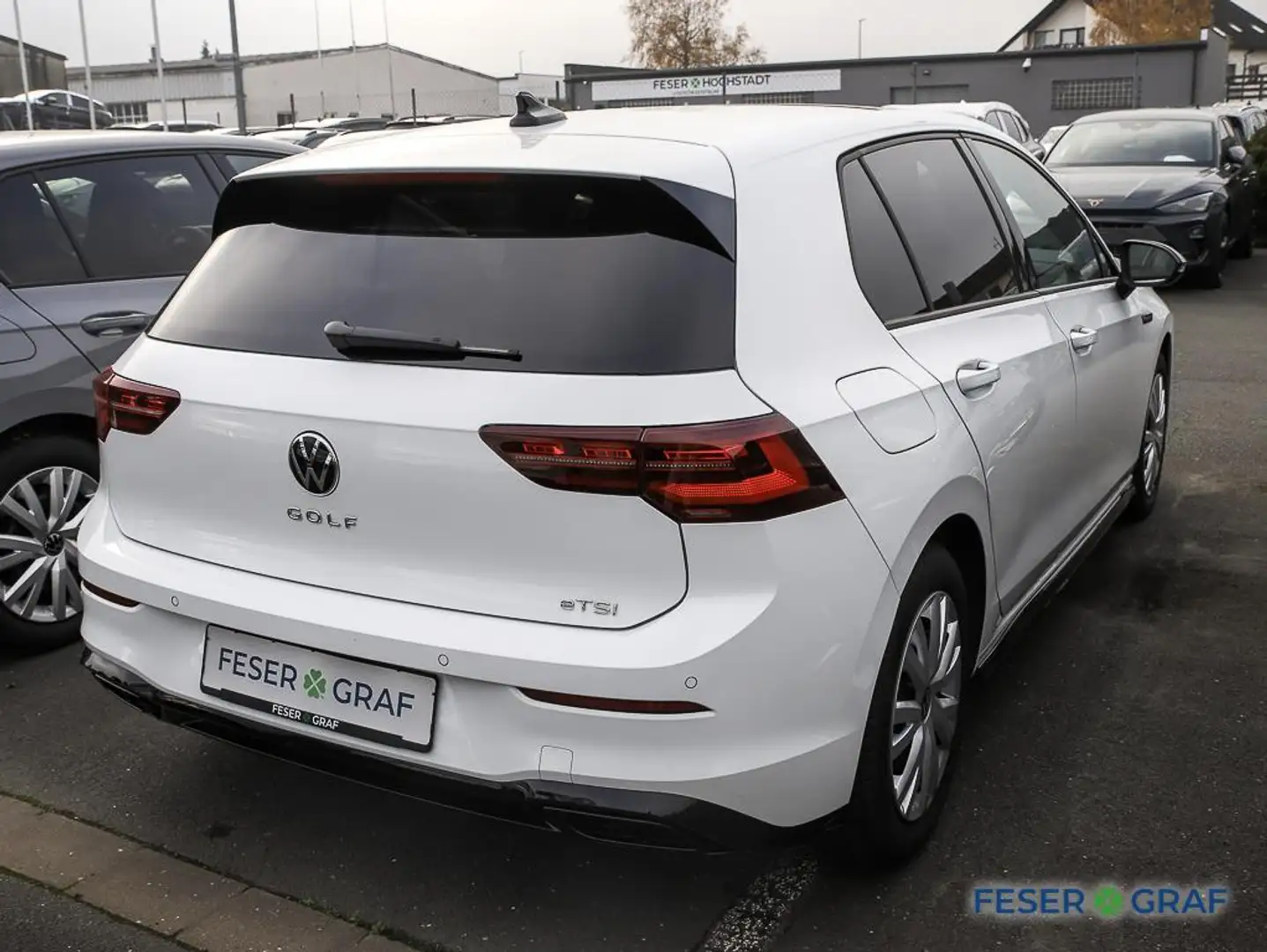 Volkswagen Golf 8 R-Line 1.5 TSI DSG Navi Pano BlackStyle Kamera Blanco - 2