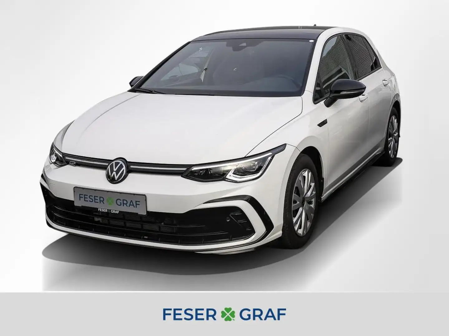 Volkswagen Golf 8 R-Line 1.5 TSI DSG Navi Pano BlackStyle Kamera Blanco - 1