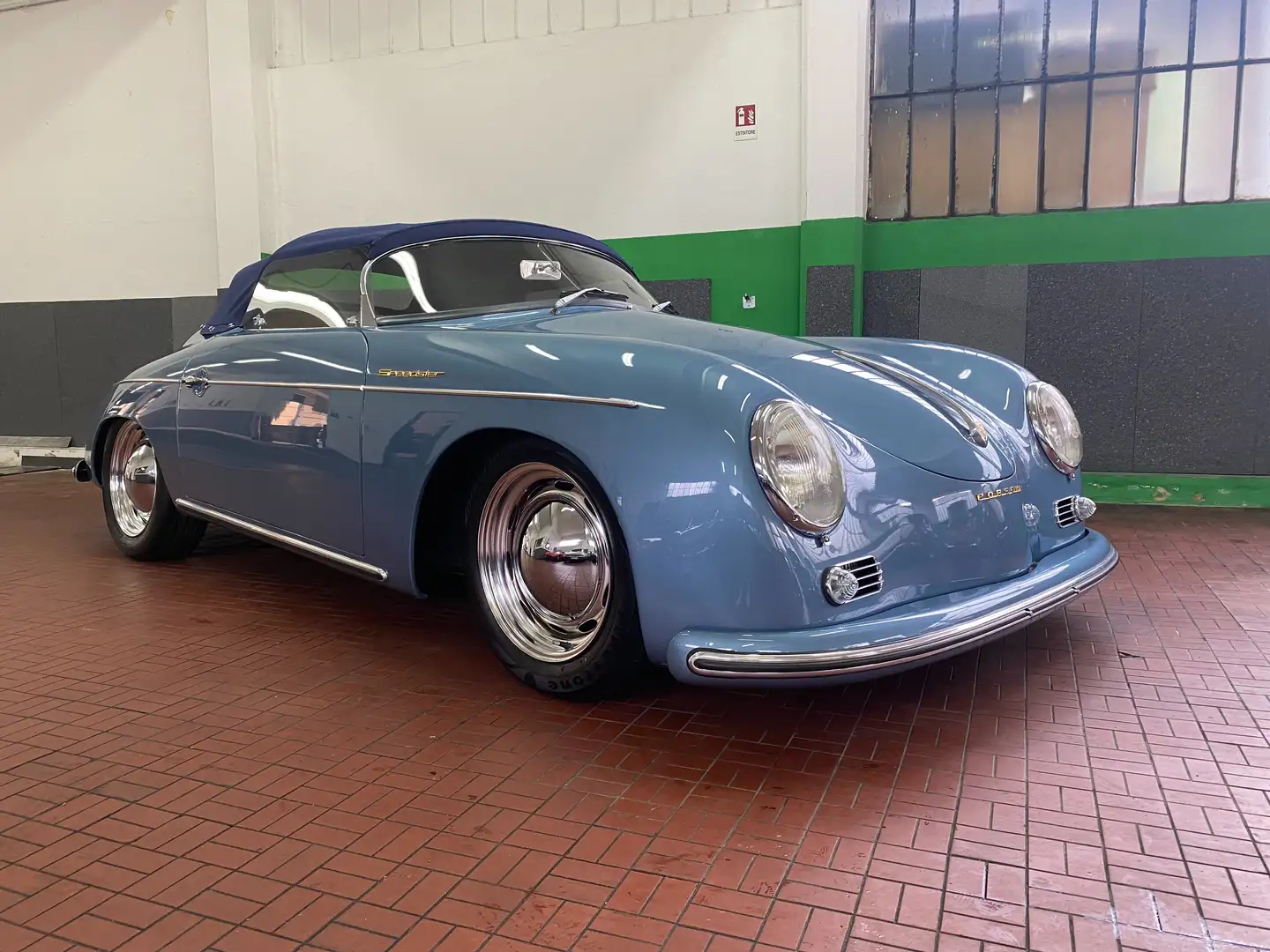 Porsche 356 Speedster replica Azul - 1