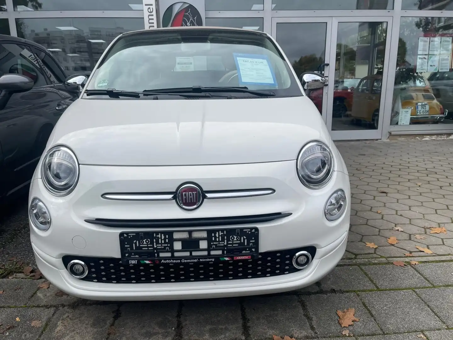 Fiat 500 Più Dolcevita Weiß - 2