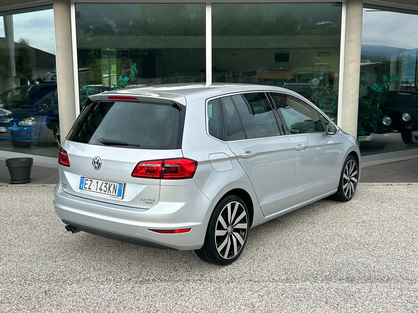 Volkswagen Golf Sportsvan 2.0 tdi Highline Executive 150cv dsg Argento - 2