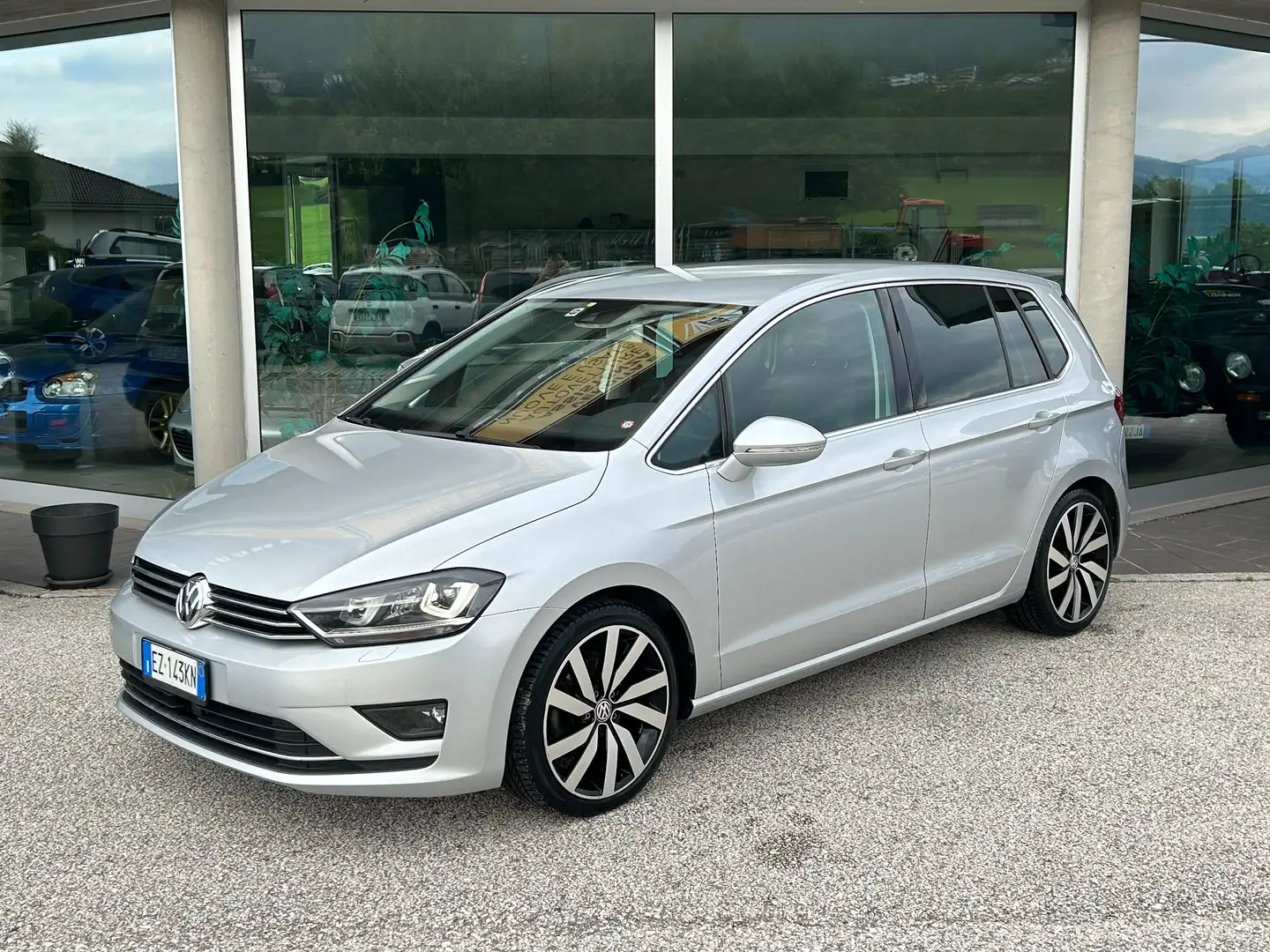Volkswagen Golf Sportsvan 2.0 tdi Highline Executive 150cv dsg Argento - 1