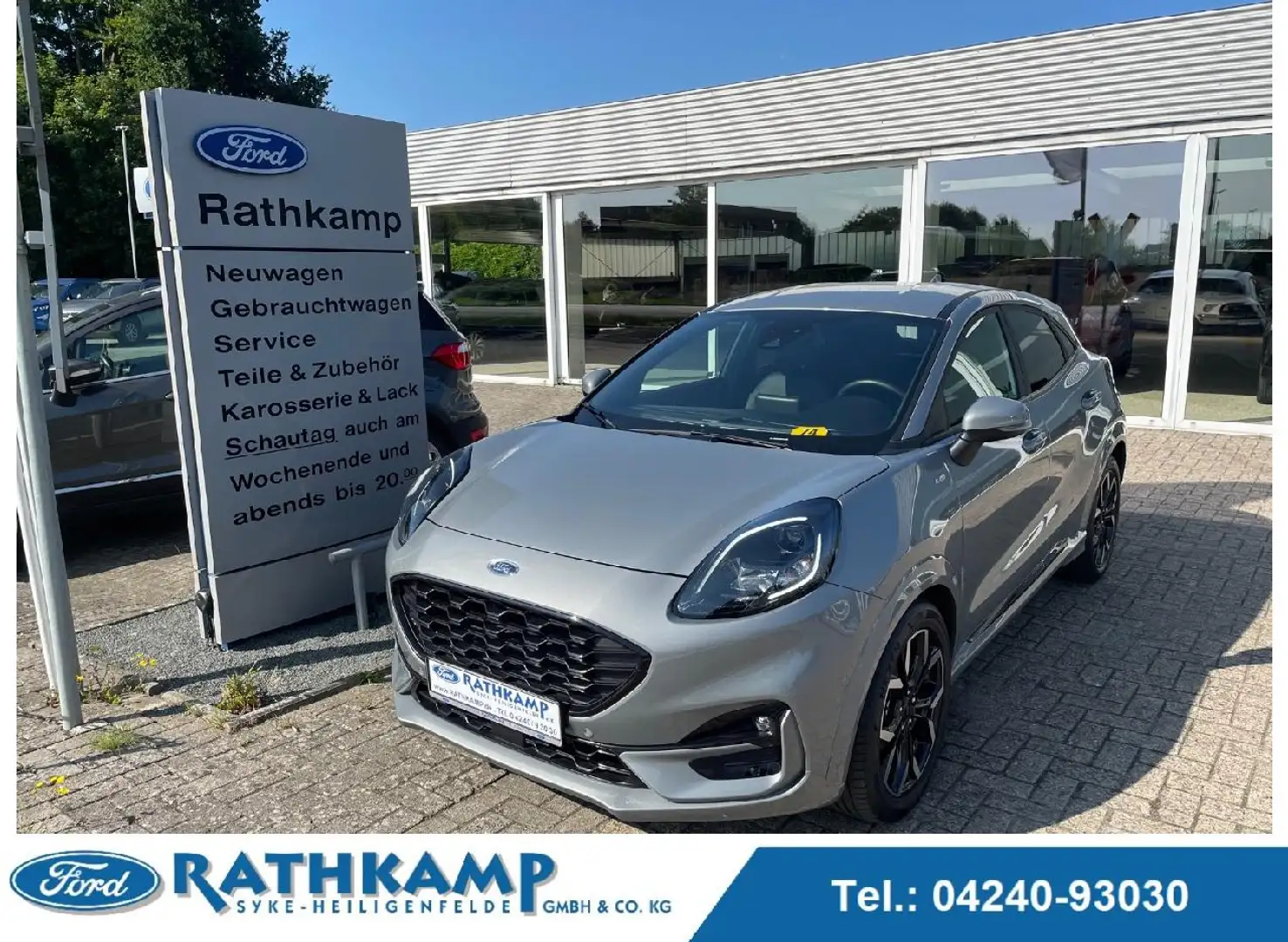 Ford Puma Hybrid ST-Line X Gris - 1
