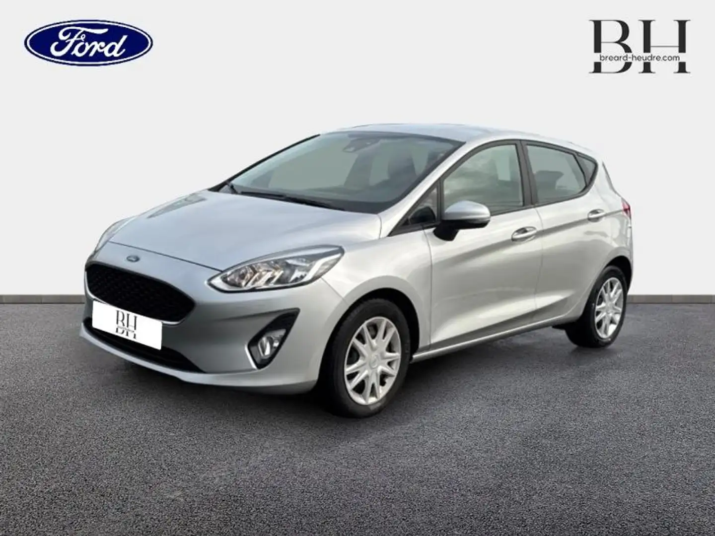 Ford Fiesta 1.0 EcoBoost 100ch Stop\u0026Start Business Nav 5p Euro6.2 Gris - 1