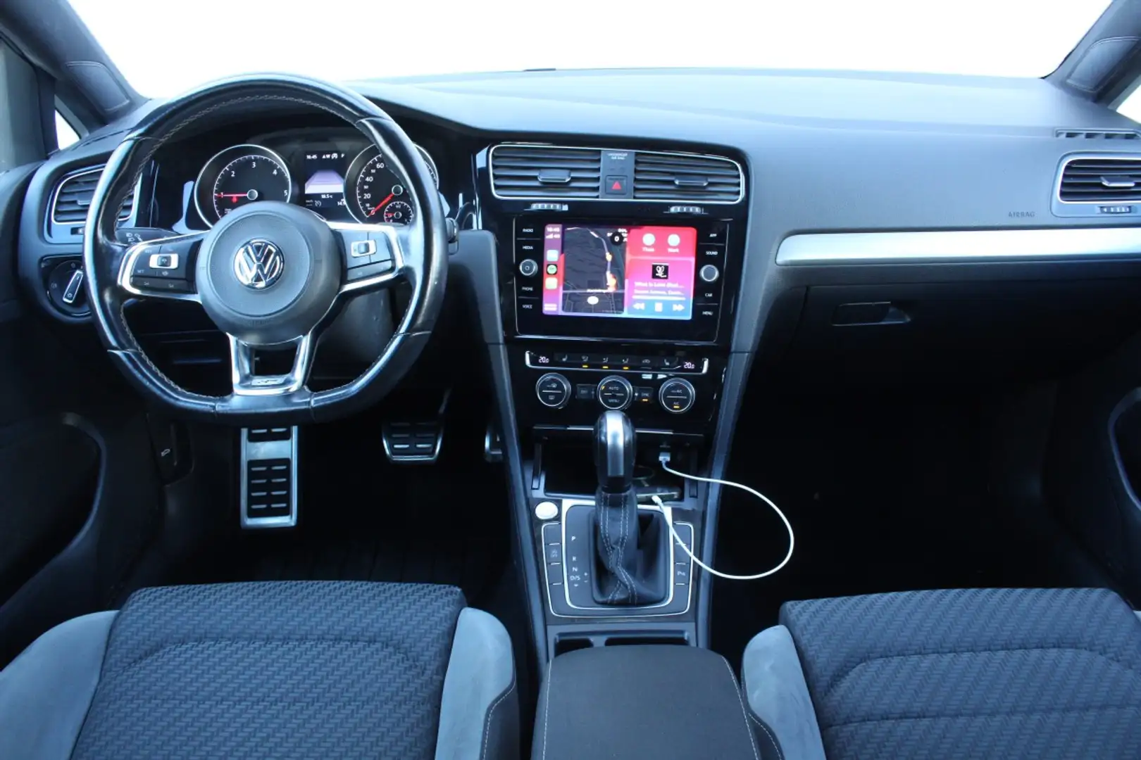 Volkswagen Golf Variant 2.0 TDI R-Line DSG CARPLAY ACC KEYLS CAMERA '20 Gris - 2