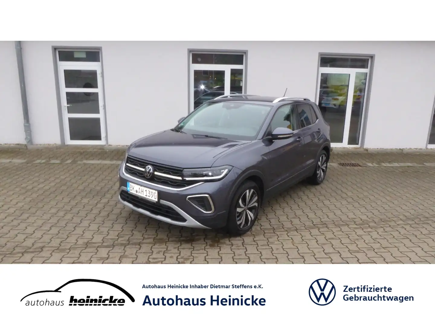 Volkswagen T-Cross Style 1.0 TSI DSG LED NAVI KAMERA ACC u.v.m. Grau - 1