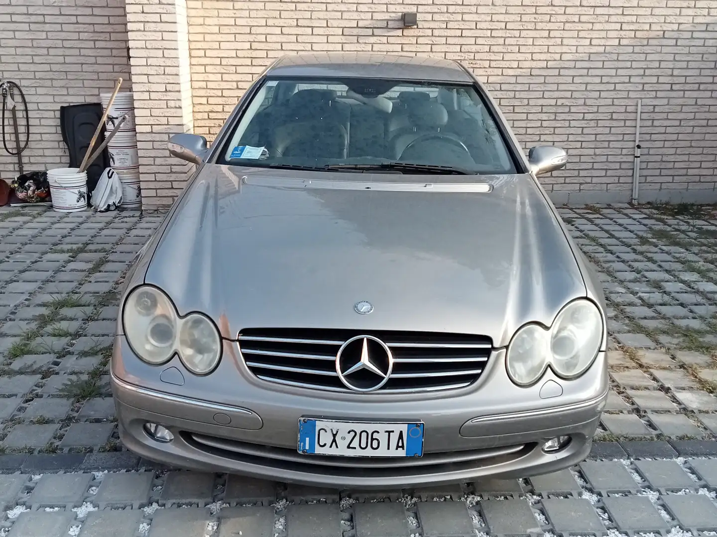 Mercedes-Benz CLK 270 CLK Coupe - C209 Coupe cdi Avantgarde srebrna - 2