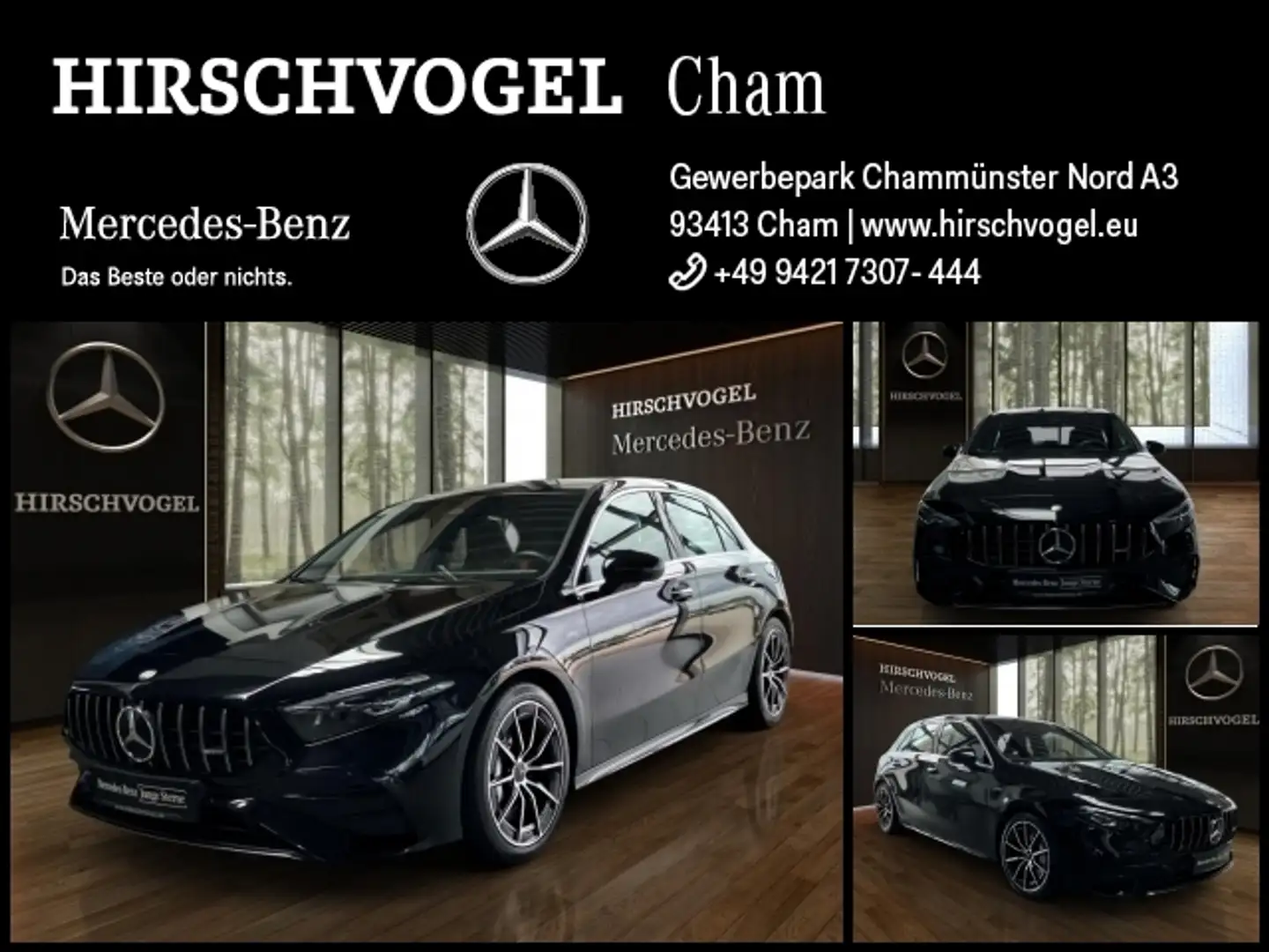 Mercedes-Benz A 35 AMG 4M KEYLESS+MULTIBEAM+MBUX+Navi-Prem+Kam Černá - 1