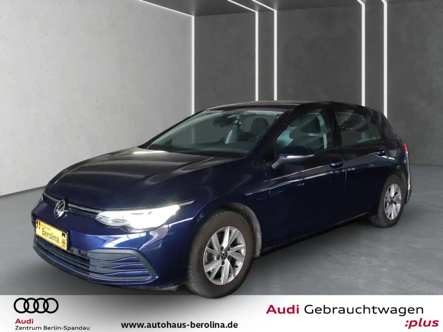 Volkswagen Golf VIII 1.0 eTSI Life DSG *LED*PDC*SHZ*KLIMA* Blau - 2