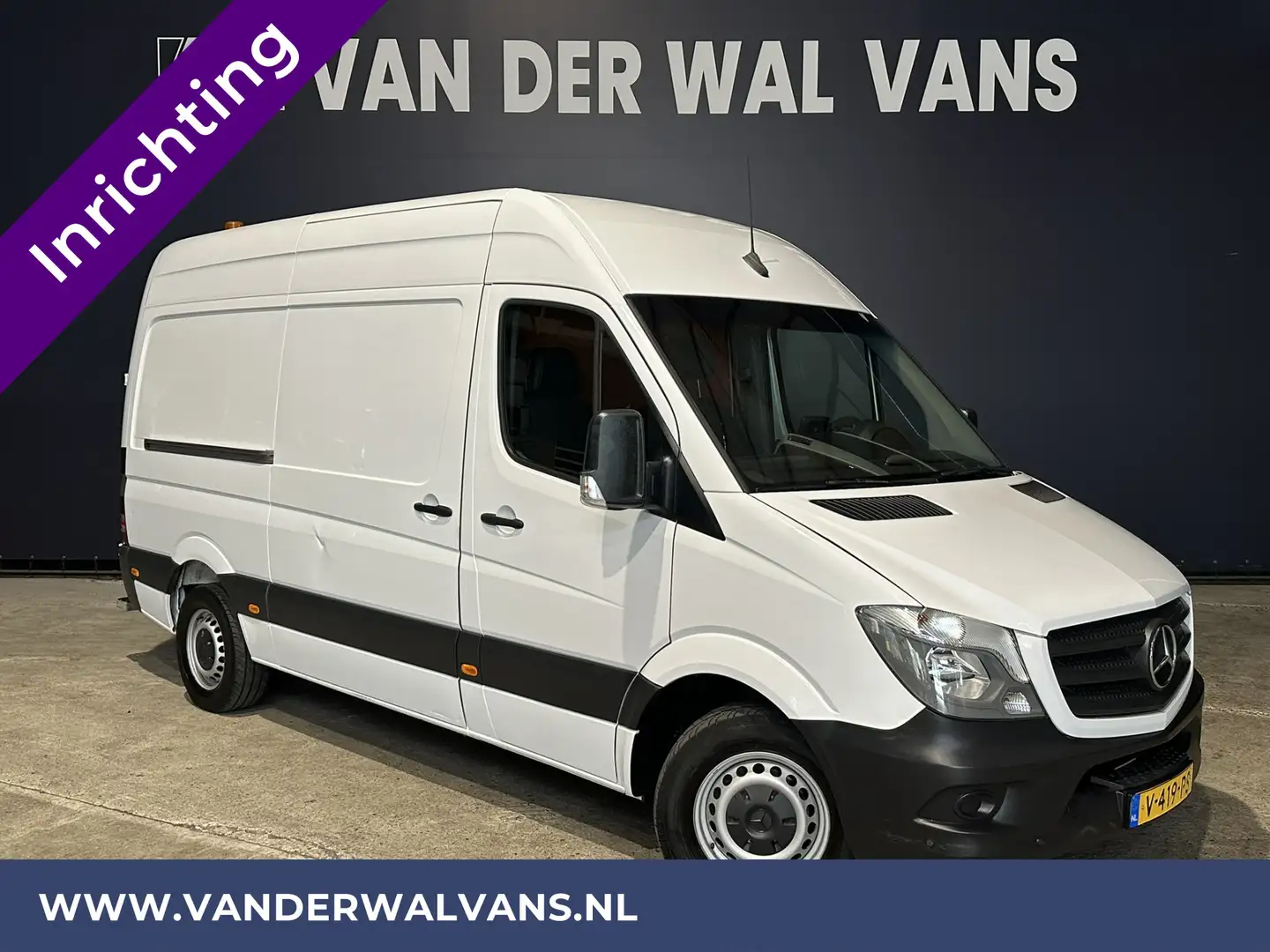 Mercedes-Benz Sprinter 316 CDI 164pk L2H2 inrichting Euro6 Airco | 2800kg Wit - 1