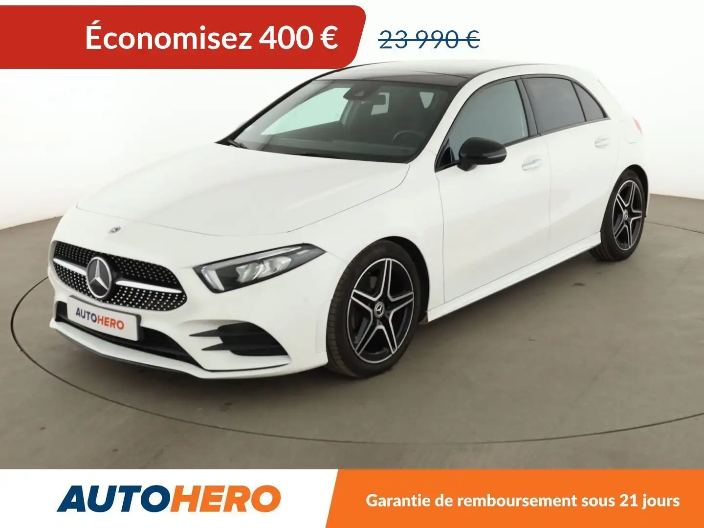 Mercedes-Benz A 180 180 AMG Line 7G-DCT Blanc - 1