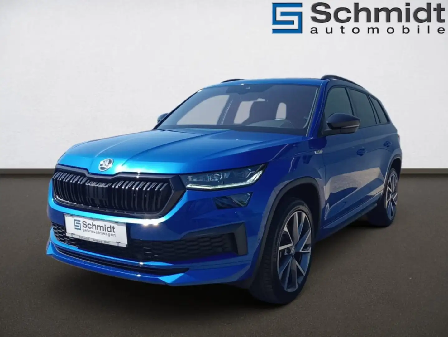 Skoda Kodiaq 2,0 TDI SCR 4x4 Sportline DSG Blau - 2