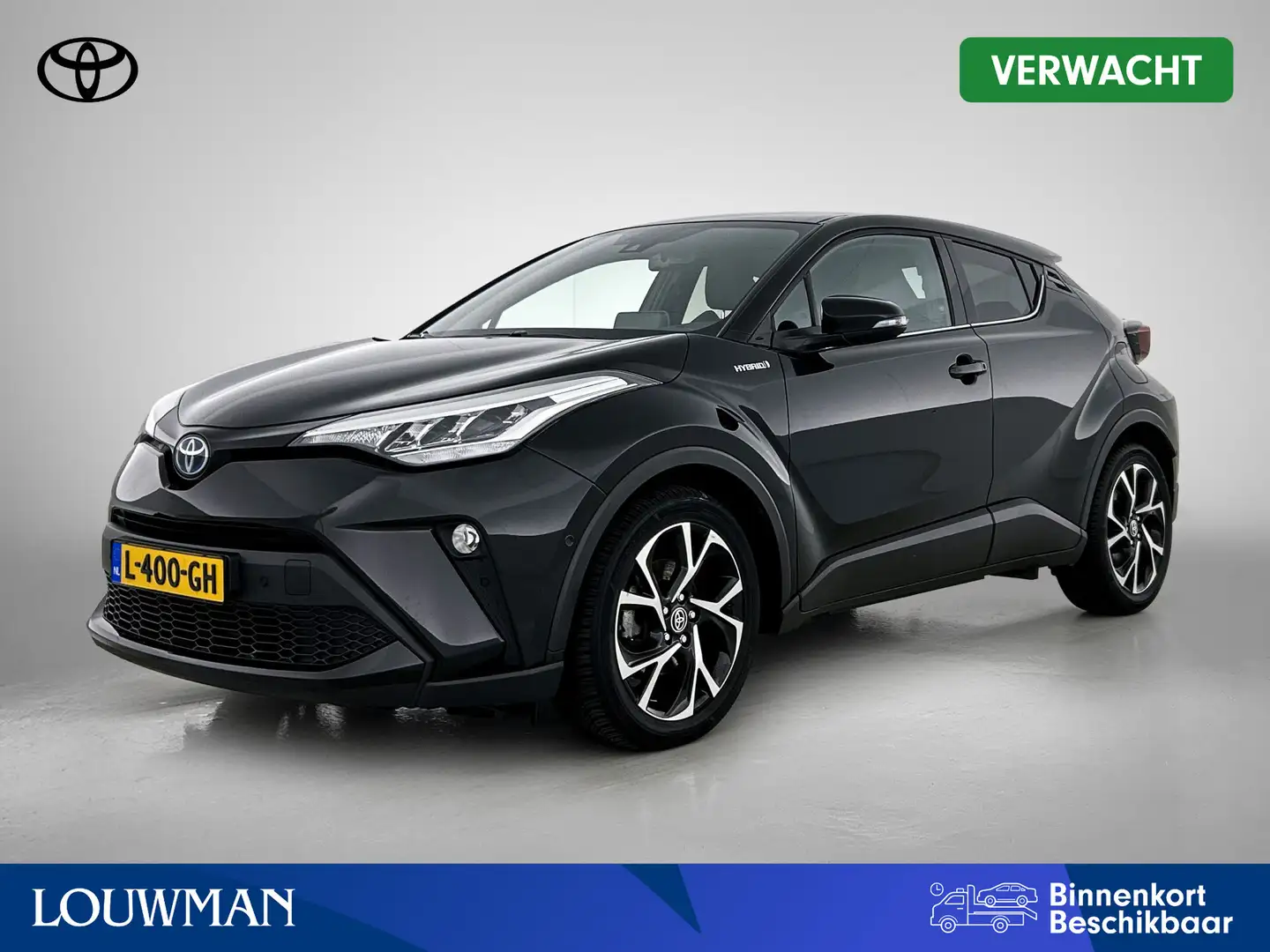 Toyota C-HR 2.0 Hybrid Dynamic | NL  auto |  Dealeronderhouden Zwart - 1