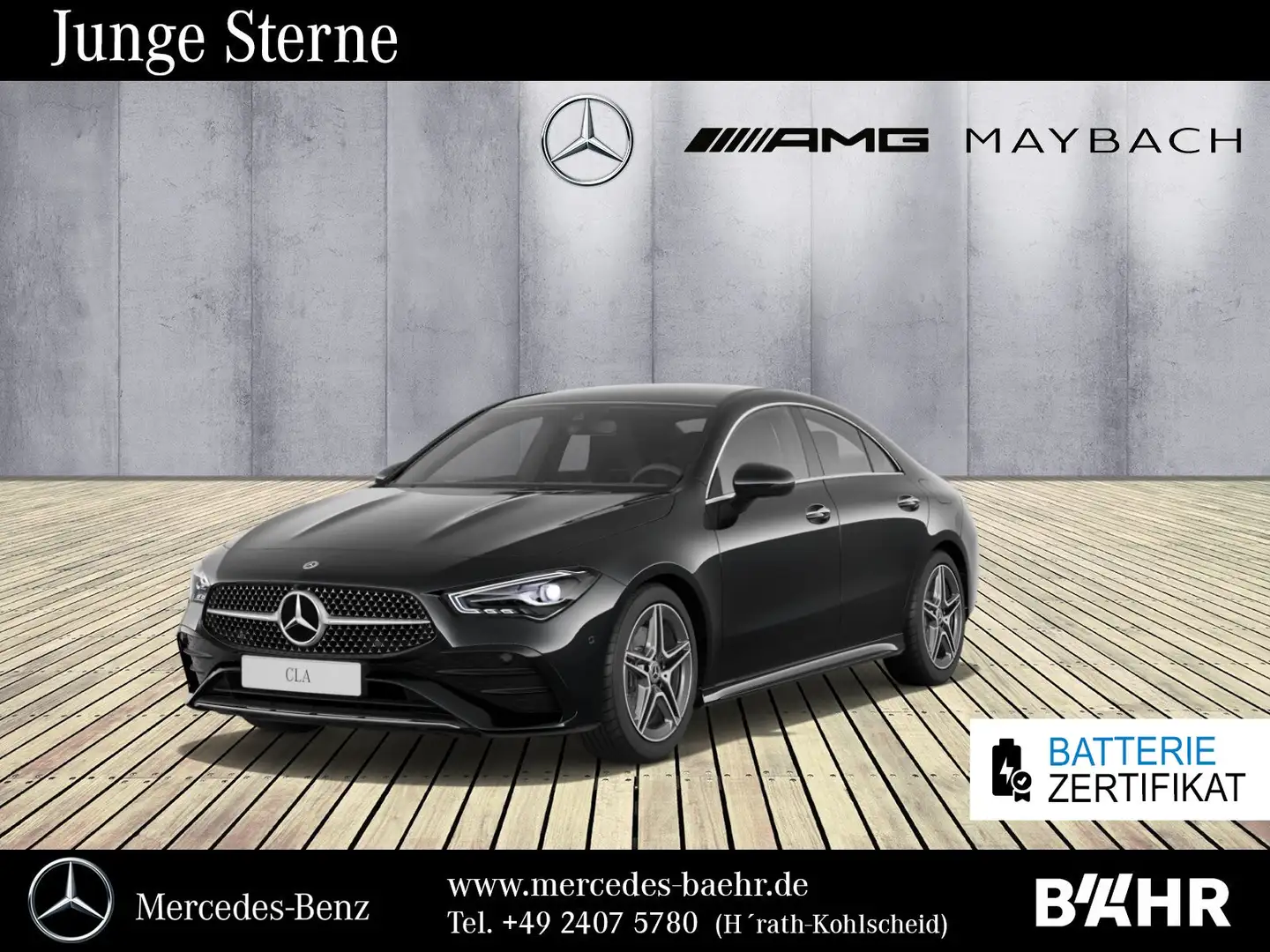 Mercedes-Benz CLA 250 CLA 250 e AMG/MBUX-Navi/LED/Totwinkel/RFK/LMR18" Schwarz - 1