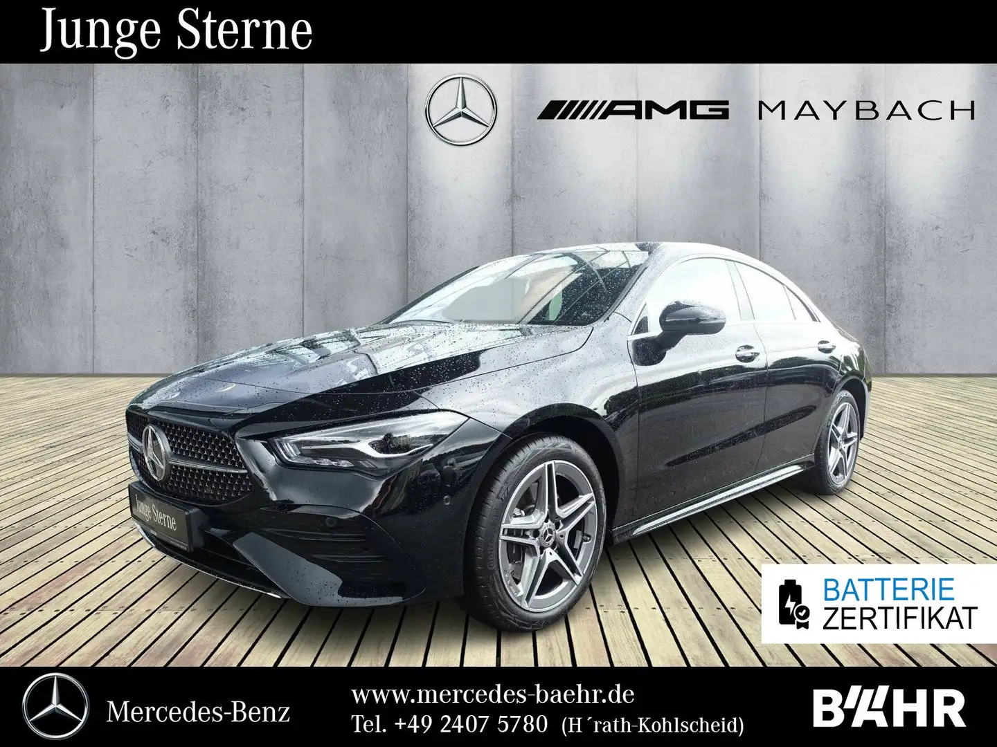 Mercedes-Benz CLA 250 CLA 250 e AMG/MBUX-Navi/LED/Totwinkel/RFK/LMR18" Negro - 1
