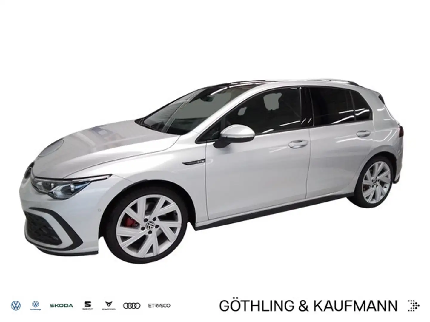 Volkswagen Golf GTD 2.0 TDI DSG*NAVI*PANO*AHK*HUD*H&K*DCC*K Silber - 1