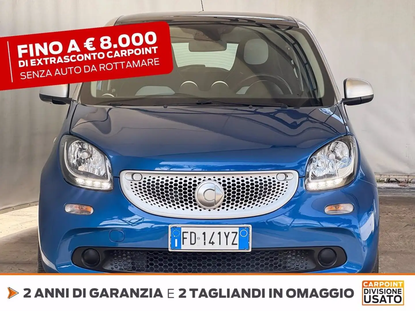 smart forFour 1.0 passion 71cv Blu/Azzurro - 2