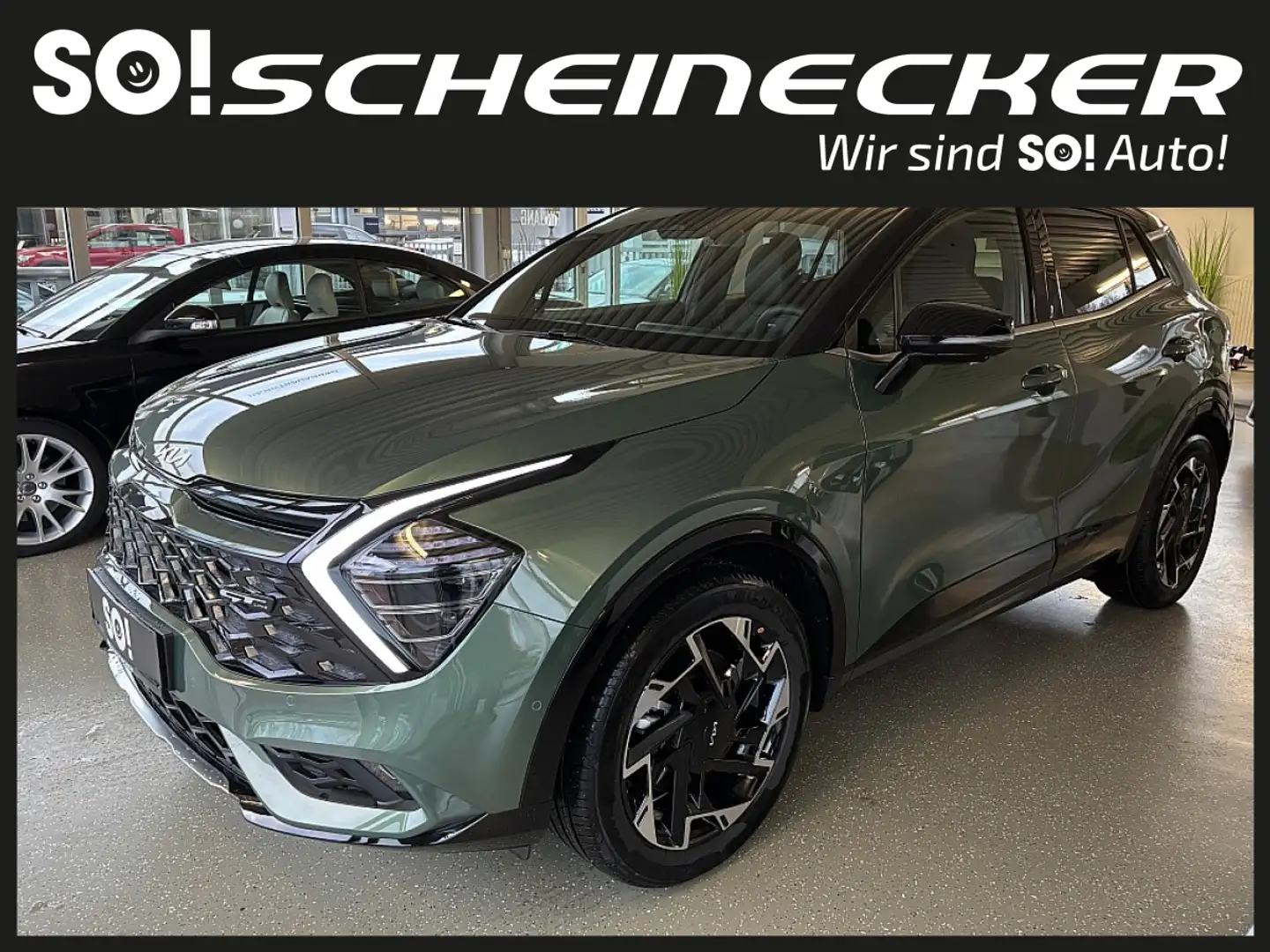 Kia Sportage 1,6 TGDI PHEV AWD GT-Line Aut. (TAGESZULASSUNG) Grün - 2