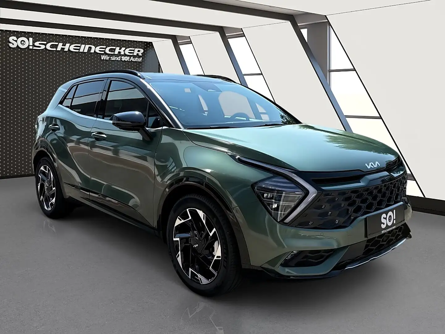 Kia Sportage 1,6 TGDI PHEV AWD GT-Line Aut. Grün - 1